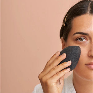 BKIND Cleansing Konjac Sponge Purifying Bamboo Charcoal