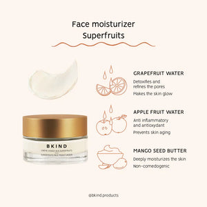 BKIND Superfruit Face Moisturizer with Bakuchiol