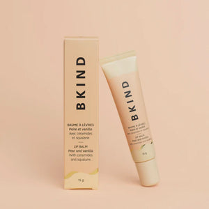 BKIND Nourishing Ceramide Lip Balm Pear and Vanilla